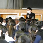 山口県立小野田高等学校で「人づくり講演会」を行ってきました